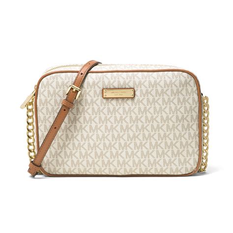 michael kors jet set item crossbody vanilla